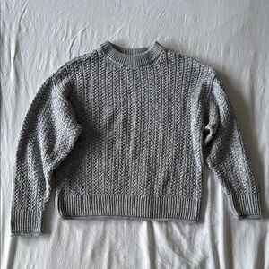 Universal Thread Gray Blue Knit Sweater